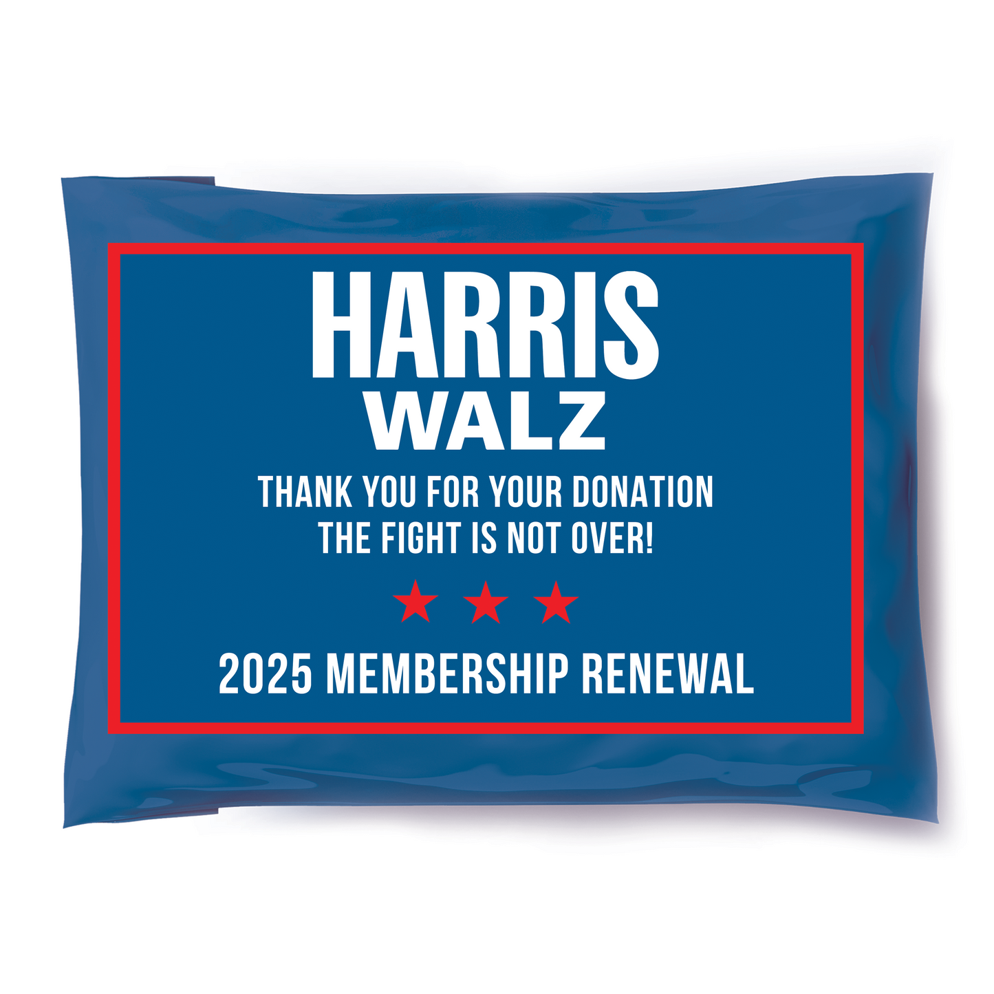Harris Walz Donation Prank Mailer