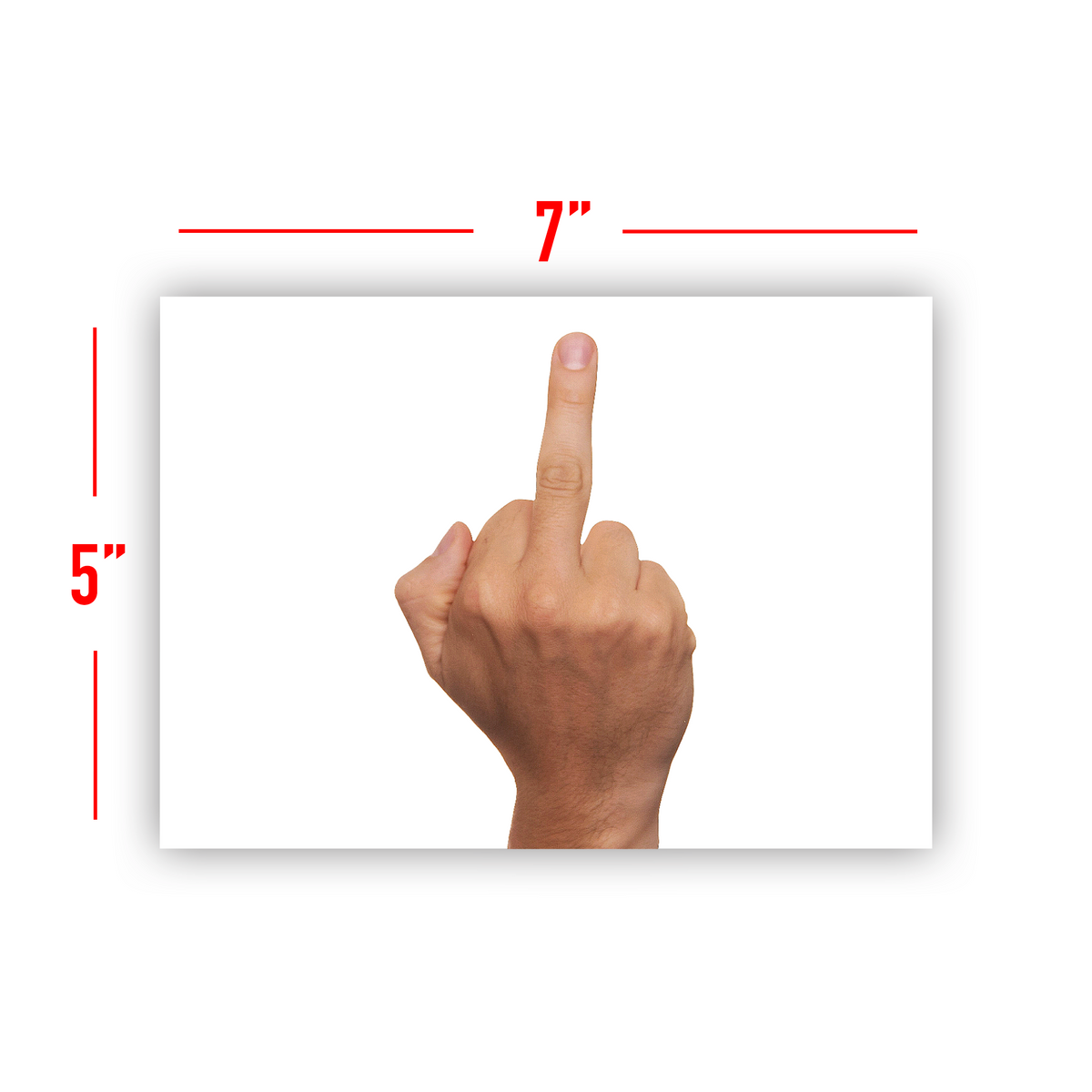 Prank Mail Middle Finger, 100% Anonymous Revenge Mail, Gag Gift
